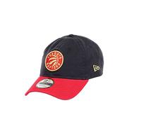 New Era Toronto Raptors NBA Team Navy Red 9Twenty Unstructured Strapback Cap - One-Size