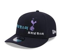 New Era Tottenham Hotspur FC Korea Repreve Navy 9FIFTY Snapback Baseball Cap Unisex Offizielles Merchandise, blau, M/L