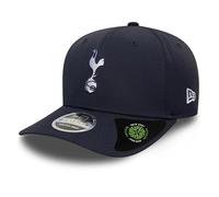 New Era Tottenham Hotspur FC, Spurs, Fußball, offizielles Merchandise, recycelt, Marineblau, Stretch-Snapback, Baseballkappe, Mütze