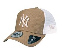 New Era Trucker Cap - Diamond New York Yankees Khaki