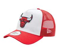 New Era - Trucker Cap für Herren (Weiß/Rot) Einheitsgröße