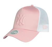 New Era Trucker Damen Cap - Satin New York Yankees rosa