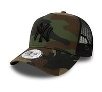 New Era Trucker Mesh Cap im Bundle mit UD Bandana NY Yankees Camo - 2828, Einheitsgröße