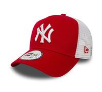 New Era Trucker Mesh Cap im Bundle mit UD Bandana NY Yankees Red - 2833, Einheitsgröße