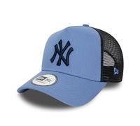 New Era Truckercap New York Yankees Basecap Kappe verstellbar Mesh NY Logo Einheitsgröße blau schwarz - One-Size