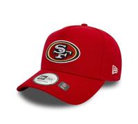 New Era Truckerkappe San Francisco 49ers NFL American Football Cap verstellbar gebogener Schirm Sommer rot - One-Size