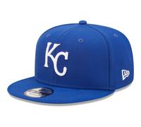 New Era Unisex-Erwachsene MLB 9Fifty Team Color Primary Logo Verstellbare Snapback-M tze Einheitsgr e Kansas City Royals Blau