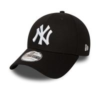 Black / White New Era 39thirty New York Yankees Cap Schwarz S-M
