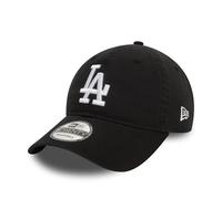 New Era Los Angeles Dodgers MLB Washed Schwarz Verstellbare 9Twenty Cap - One-Size
