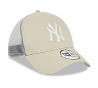 New Era New York Yankees Mlb E Frame Trucker League Essential Deckel One Size Med Beige (Herstellerartikelnummer: 12523893-OSFM)