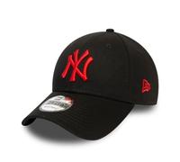 New Era The League Essential 9FORTY New York Yankees Mütze Schwarz Rot