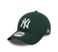 New Era New York Yankees MLB League Essential Dunkelgrün Verstellbare 9Twenty Cap - One-Size