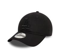New Era Los Angeles Dodgers MLB League Essential Tonal Schwarz Verstellbare 9Twenty Cap - One-Size