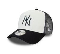 NEW ERA MÜTZE TEAM BLOCK TRUCKER NYY NEW YORK YANKEES EU:ONE SIZE Weiss