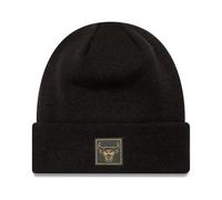 New Era Wintermütze Beanie - METALLIC Badge Chicago Bulls