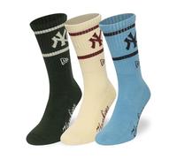 New Era Unisex Socken - New York Yankees 3er Pack - 43-46