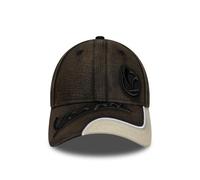 New Era Vespa Bikes Baseball Cap Distressed Brown with Beige Trim Adjustable