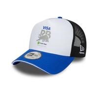 New Era Visa Cash App RB Racing Bulls F1 Cap - White/Blue Trucker E-Frame Team Cap