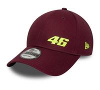 New Era VR46 SEASONAL 9FORTY Schirmkappe, weinrot, größe UNI OS