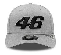 New Era - VR46 Shadow Tech 9Fifty Stretch Snapback Cap Farbe Grau, Größe S-M