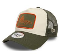 New Era Washed 940 AF Trucker Cap Olive - one size
