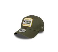 New Era Washed Patch Eframe Adjustable Cap NE Logo Khaki, Size:OneSize