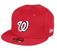 New Era Washington Nationals MLB Cap 59Fifty Basecap Baseball Kappe Rot - 7 3/4-62cm (XXL)