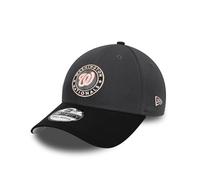 New Era Washington Nationals MLB Two Tone Graphene Black 39Thirty Stretch Cap - L-XL