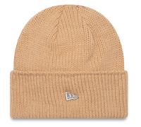 New Era Wide Cuff Knit Beanie Beige - one size