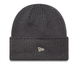 NEW ERA Wide Cuff Knit Beanie - Dunkelgrau