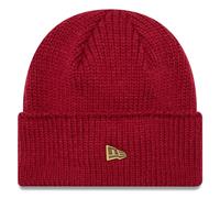 NEW ERA Wide Cuff Knit Beanie Hat - Rust