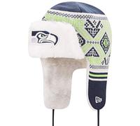 New Era Wintermütze Festive Trapper - Seattle Seahawks