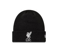 New Era Wintermütze Liverpool FC schwarz Fußball Accessoire Beanie Reds Teamlogo umgeschlagener Saum - One-Size