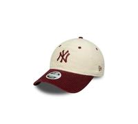 New Era Block Cord 9twenty New York Yankees Kappe One Size Light Beige