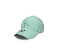 New Era WMNS Floral Towelling 9Forty Adjustable Damen Cap LA Dodgers Hellblau, Size:OneSize