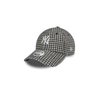 New Era 9Forty Damen Cap - Houndstooth NY Yankees schwarz