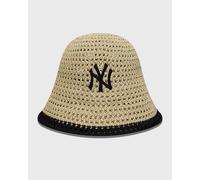 New Era WMNS KNITTED BUCKET NEW YORK YANKEES women Hats beige in Größe:S