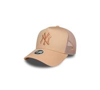 New Era Damen-Basecap 9FORTY AF Trucker MLB League Essential New York Yankees Rose Einheitsgröße