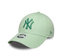 New Era Metallic Logo 9FORTY New York Yankees Damen Kappe grün