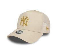New Era Damen Trucker Cap 940W New York Yankees Metallic Beige OS