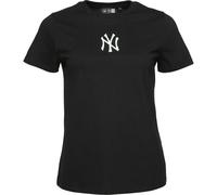 New Era WMNS MLB LE REGULAR TEE NEYYAN Damen T-Shirt, schwarz, größe XS