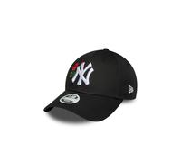 New Era WMNS Rose 9Forty Adjustable Damen Cap NY Yankees Schwarz, Size:OneSize