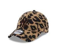 New Era Women MLB 9FORTY Leo Kunstfell Leopard Cap New York Yankees Brown