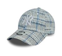 New Era 9Forty Damen Cap - Tweed New York Yankees blau