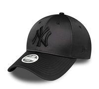 New Era Womens MLB Satin Damen 9Forty Adjustable Cap NY Yankees Schwarz, Size:ONE Size
