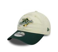 New Era World Series Cap Oakland Athletics MLB Kappe verstellbar unstrukturiert Baseball beige grün - One-Size