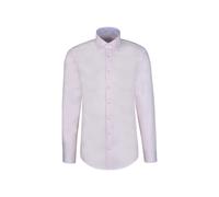 Seidensticker Hemd Herren Slim Fit Langarm Kent-Kragen Baumwolle rosa, 40