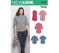 New Look Damen-Schnittmuster 6394 Shirts & Blusen