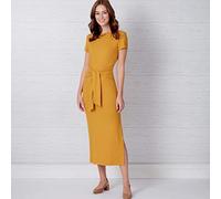 New Look UN6650A Schnittmuster N6650 Damen-Strickkleid mit Ärmeln und Längenvariationen, Papier, verschieden, A (10-12-14-16-18-20-22)