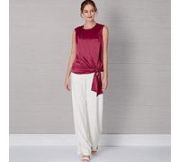New Look UN6662A Schnittmuster N6662 Damen-Top und Hose mit weitem Bein, Papier, verschieden, A (10-12-14-16-18-20-22)